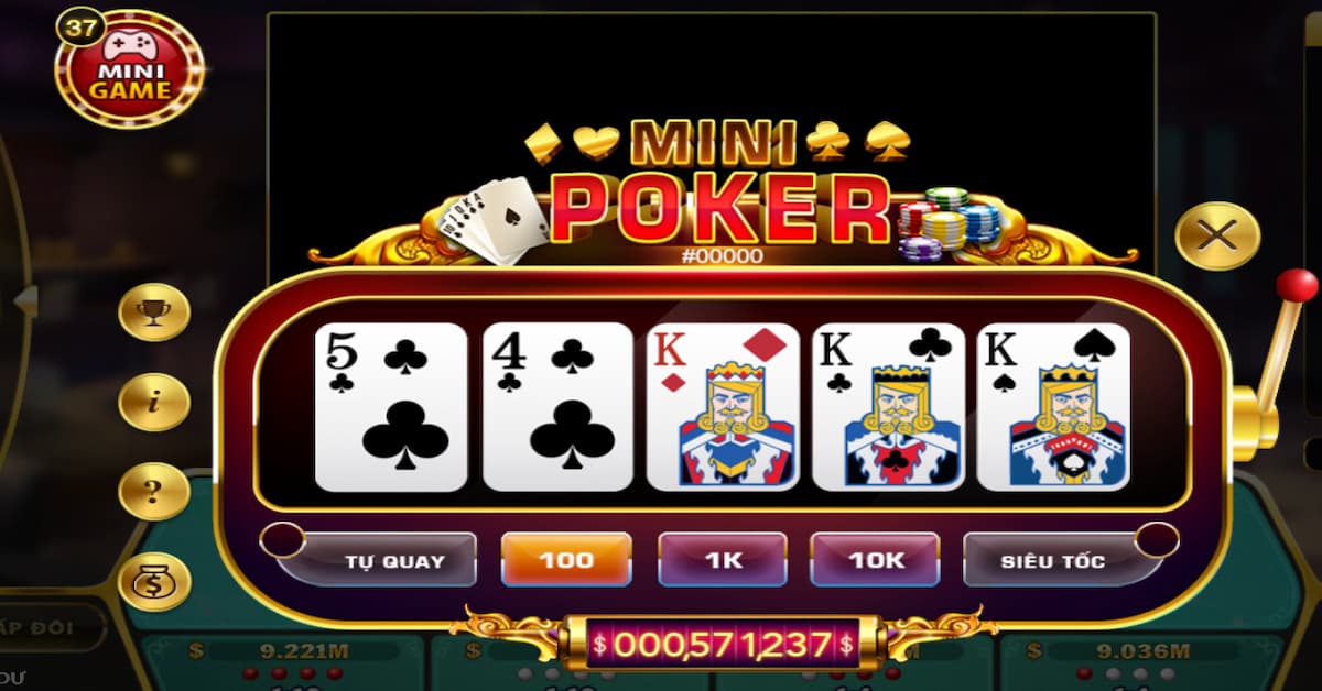Tổng quan về Mini game Poker tại 789Club Web