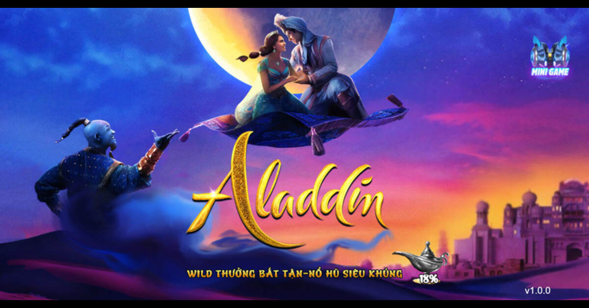 Quay hũ slot Aladdin – Tựa game đậm chất phong cách Ả Rập